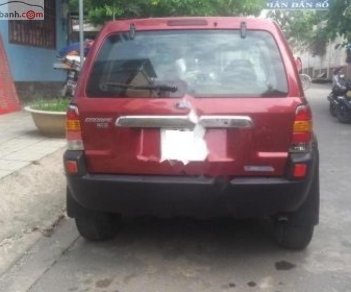 Ford Escape 2002 - Cần bán gấp Ford Escape sản xuất 2002, màu đỏ