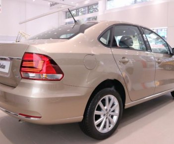 Volkswagen Polo 2017 - Bán xe Volkswagen Polo năm 2017, màu vàng, xe nhập, 699tr