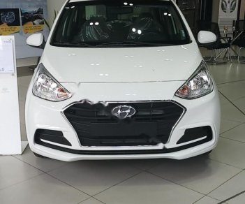 Hyundai Grand i10 1.2 MT Base 2019 - Bán xe Hyundai Grand i10 1.2 MT Base đời 2019, màu trắng