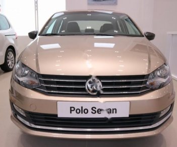 Volkswagen Polo 2017 - Bán xe Volkswagen Polo năm 2017, màu vàng, xe nhập, 699tr