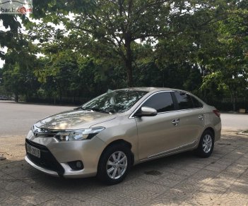 Toyota Vios 2014 - Bán Toyota Vios 2014, màu vàng số sàn, giá 360tr