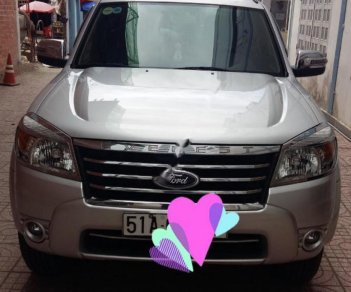 Ford Everest 2.5L 4x2 MT 2010 - Cần bán lại xe Ford Everest 2.5L 4x2 MT đời 2010, màu hồng  