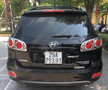 Hyundai Santa Fe 2007 - Cần bán gấp Hyundai Santa Fe đời 2007, màu đen, nhập khẩu nguyên chiếc 