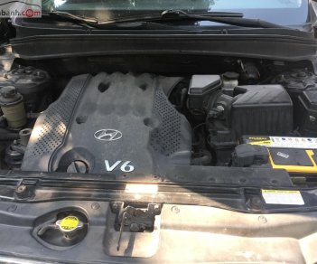 Hyundai Santa Fe 2007 - Cần bán gấp Hyundai Santa Fe đời 2007, màu đen, nhập khẩu nguyên chiếc 