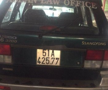 Ssangyong Musso 1998 - Bán Ssangyong Musso đời 1998, xe nhập, màu xanh lá
