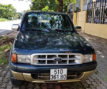 Ford Ranger 2002 - Bán xe cũ Ford Ranger XLT 4x4 MT sản xuất 2002, màu xanh lam