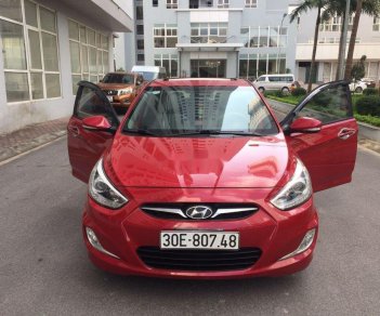 Hyundai Accent 2014 - Bán xe Hyundai Accent sản xuất 2014, màu đỏ chính chủ, giá 455tr