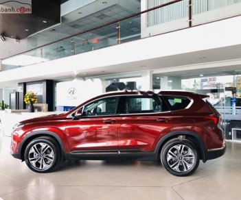 Hyundai Santa Fe 2019 - Bán Hyundai Santa Fe Premium 2.2L HTRAC sản xuất năm 2019, màu đỏ