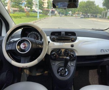 Fiat 500  1.2 turbo  2010 - Bán ô tô Fiat 500 1.2 turbo 2010, màu trắng, nhập khẩu số tự động