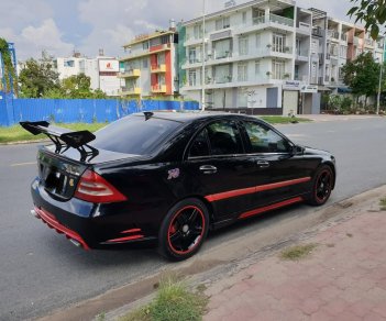 Mercedes-Benz C class C180 2003 - Bán Mercedes C180 đời 2003, màu đen độ body sport