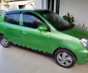 Kia Picanto 1.1 AT 2007 - Cần bán Kia Picanto sản xuất năm 2007, màu xanh lục, nhập khẩu 