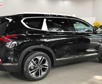 Hyundai Santa Fe   2019 - Bán xe Hyundai Santa Fe năm sản xuất 2019, màu đen, giá tốt