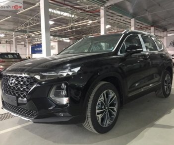 Hyundai Santa Fe   2019 - Bán xe Hyundai Santa Fe năm sản xuất 2019, màu đen, giá tốt