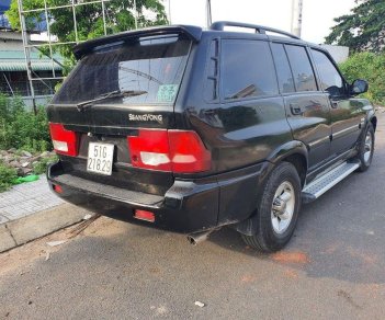 Ssangyong Musso   2004 - Cần bán Ssangyong Musso năm sản xuất 2004, màu đen, xe nhập 