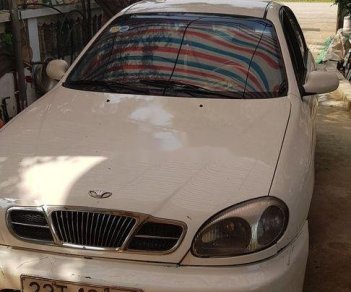 Daewoo Lanos   MT 2002 - Xe Daewoo Lanos MT 2002, màu trắng, 60 triệu