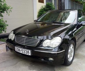 Mercedes-Benz C class 2002 - Cần bán lại xe Mercedes đời 2002, màu đen xe nguyên bản