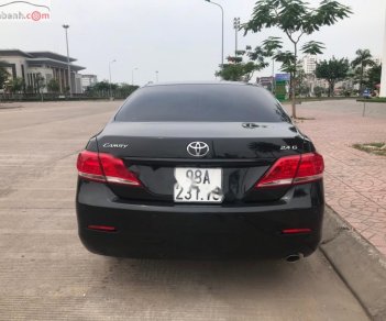 Toyota Camry   2012 - Cần bán Toyota Camry đời 2012, màu đen, chính chủ, 650 triệu