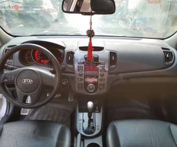 Kia Forte SX 1.6 AT 2010 - Bán xe cũ Kia Forte SX 1.6 AT sản xuất năm 2010, màu bạc