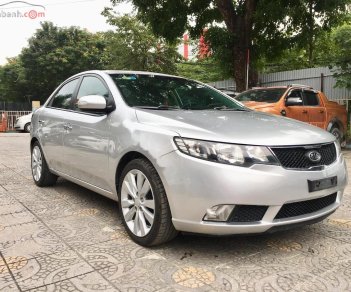 Kia Forte SX 1.6 AT 2010 - Bán xe cũ Kia Forte SX 1.6 AT sản xuất năm 2010, màu bạc