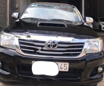 Toyota Hilux 2.5E 4x2 MT 2014 - Xe Toyota Hilux 2.5E 4x2 MT đời 2014, màu đen, nhập khẩu 