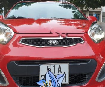 Kia Picanto   2014 - Bán Kia Picanto S 1.25 AT đời 2014, màu đỏ, số tự động