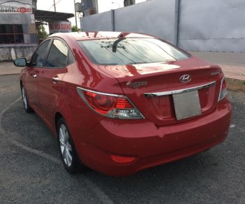 Hyundai Accent 2011 - Bán Hyundai Accent năm 2011, màu đỏ chính chủ, giá tốt