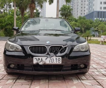 BMW 5 Series 525i 2006 - Cần bán lại xe BMW 5 Series 525i đời 2006, màu đen, nhập khẩu  