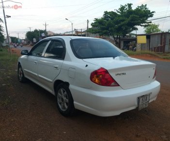 Kia Spectra 1.6 MT 2005 - Bán Kia Spectra năm sản xuất 2005, màu trắng, xe nhập