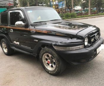 Ssangyong Korando 2004 - Bán xe Ssangyong Korando TX5 AT 4WD năm 2004, màu đen, xe nhập