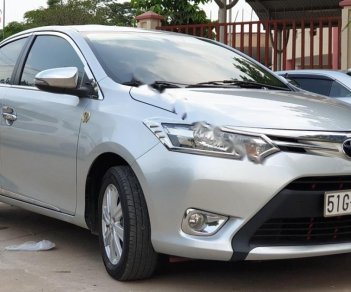 Toyota Vios 1.5E 2017 - Bán Toyota Vios 1.5E sản xuất 2017, màu bạc chính chủ