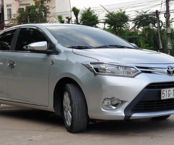 Toyota Vios 1.5E 2017 - Bán Toyota Vios 1.5E sản xuất 2017, màu bạc chính chủ