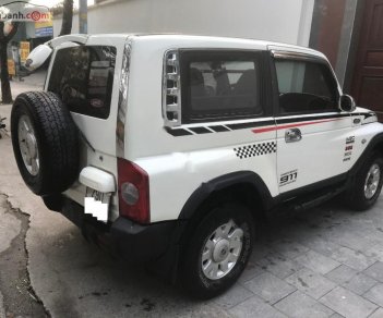 Ssangyong Korando   2005 - Bán lại xe Ssangyong Korando TX-7 4x2 AT sản xuất năm 2005, màu trắng, nhập khẩu 