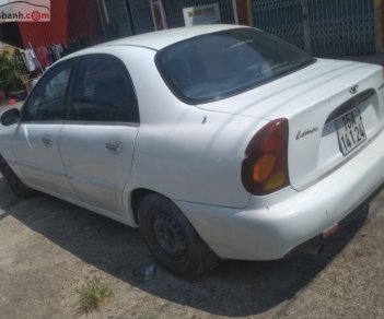 Daewoo Lanos 2001 - Cần bán Daewoo Lanos SX đời 2001, màu trắng còn mới, giá 49tr