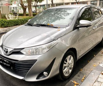 Toyota Vios E CVT 2018 - Cần bán lại xe Toyota Vios E CVT sản xuất 2018, màu bạc