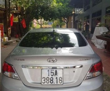 Hyundai Accent 1.4 AT 2012 - Bán Hyundai Accent 1.4 AT đời 2012, màu bạc, nhập khẩu nguyên chiếc số tự động