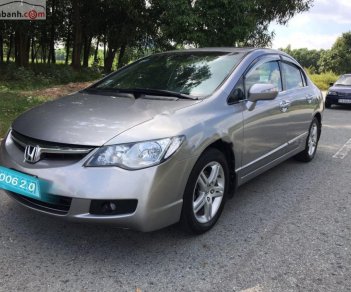 Honda Civic 2006 - Cần bán Honda Civic đời 2006, màu xám số tự động, giá 338tr