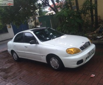 Daewoo Lanos 2001 - Cần bán Daewoo Lanos SX đời 2001, màu trắng còn mới, giá 49tr