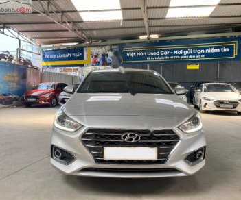 Hyundai Accent 2019 - Cần bán gấp Hyundai Accent đời 2019, màu bạc xe nguyên bản