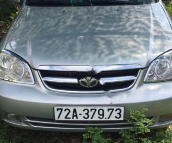 Daewoo Lacetti 2010 - Bán Daewoo Lacetti MT đời 2010, màu bạc số sàn