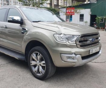 Ford Everest   2016 - Bán Ford Everest Titanium 2.2L 4x2 AT 2016, màu bạc, nhập khẩu  