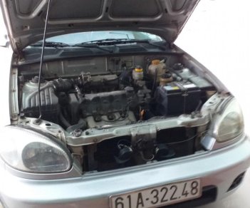 Daewoo Lanos 2002 - Cần bán lại xe Daewoo Lanos sản xuất năm 2002, màu bạc, 87tr xe còn mới