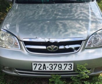 Daewoo Lacetti 2010 - Bán Daewoo Lacetti MT đời 2010, màu bạc số sàn