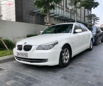 BMW 5 Series 2009 - Cần bán BMW 5 series 523i 2009, màu trắng, nhập khẩu nguyên chiếc