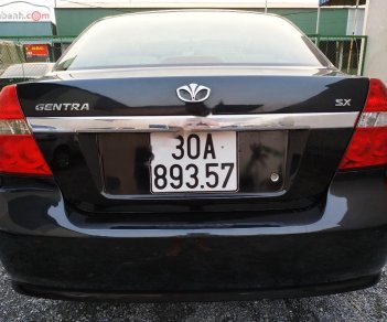 Daewoo Gentra SX 1.5 MT 2008 - Bán ô tô Daewoo Gentra Sx đời 2008, màu đen, giá chỉ 155 triệu