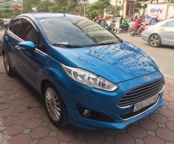 Ford Fiesta   2014 - Bán xe Ford Fiesta S 1.0 AT Ecoboost sản xuất 2014, màu xanh lam, số tự động