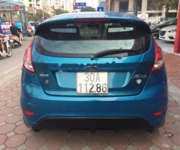 Ford Fiesta   2014 - Bán xe Ford Fiesta S 1.0 AT Ecoboost sản xuất 2014, màu xanh lam, số tự động