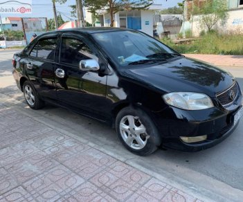 Toyota Vios   2004 - Bán Toyota Vios 1.5G năm sản xuất 2004, màu đen, giá chỉ 168 triệu