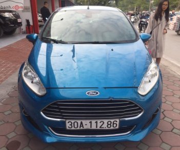 Ford Fiesta   2014 - Bán xe Ford Fiesta S 1.0 AT Ecoboost sản xuất 2014, màu xanh lam, số tự động