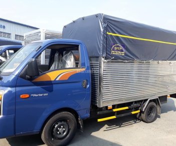 Hyundai Porter 2019 - Bán xe Hyundai Porter thùng mui bạt Inox đời 2019, màu xanh lam, nhập khẩu nguyên chiếc