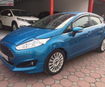 Ford Fiesta   2014 - Bán xe Ford Fiesta S 1.0 AT Ecoboost sản xuất 2014, màu xanh lam, số tự động